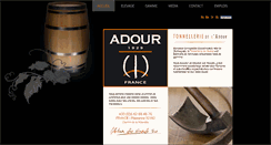 Desktop Screenshot of adour.fr
